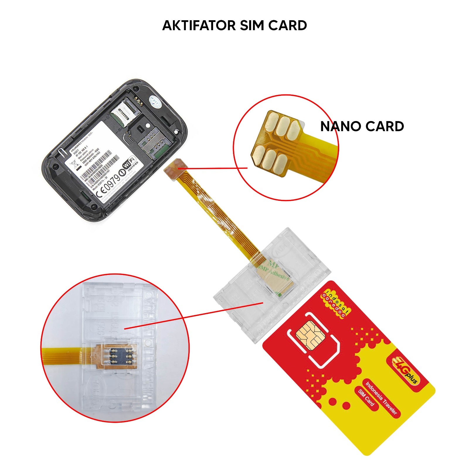 AKTIVATOR FLEXIBEL SIM CARD