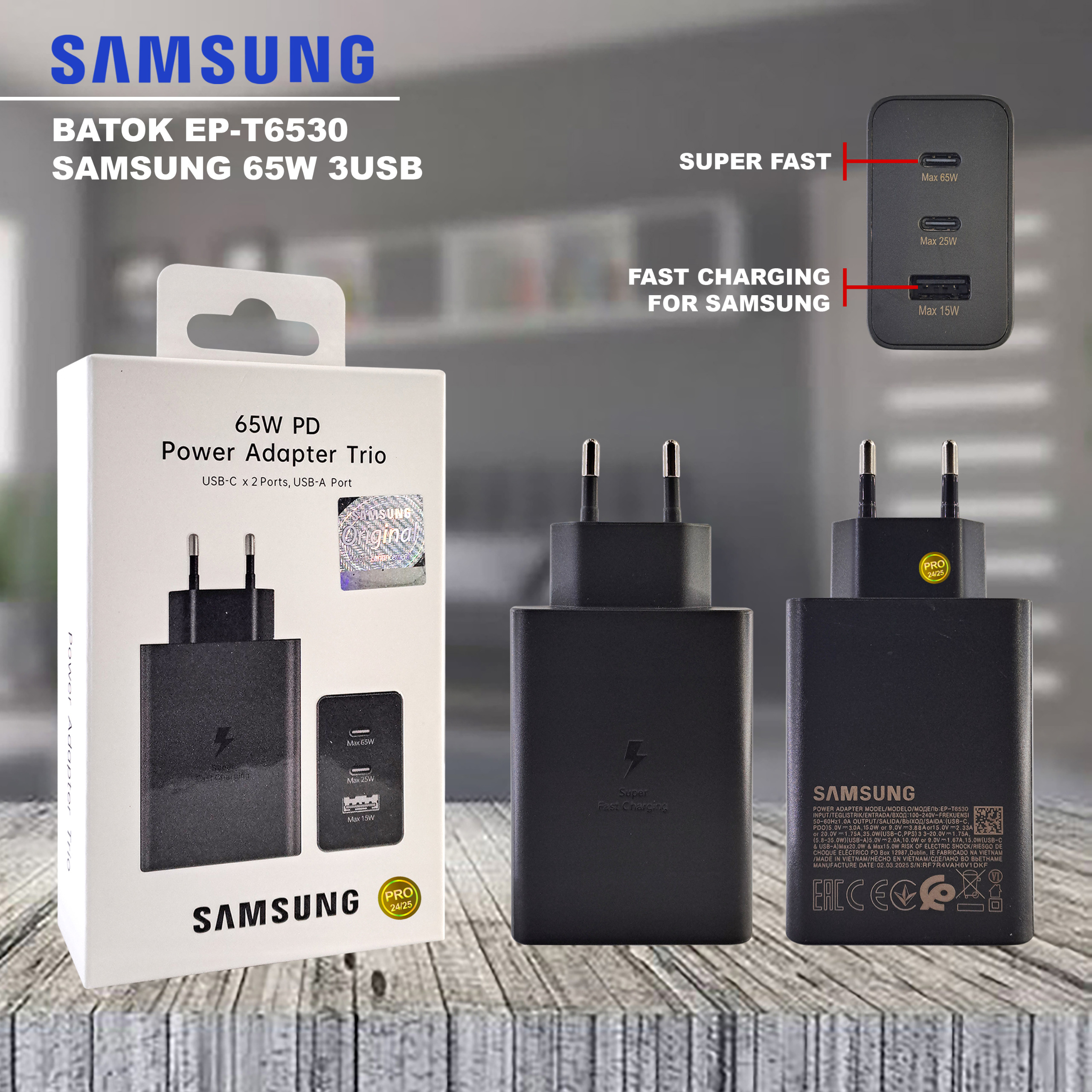 PP IMPORT BATOK 99 EP-T6530 TRIO BLACK