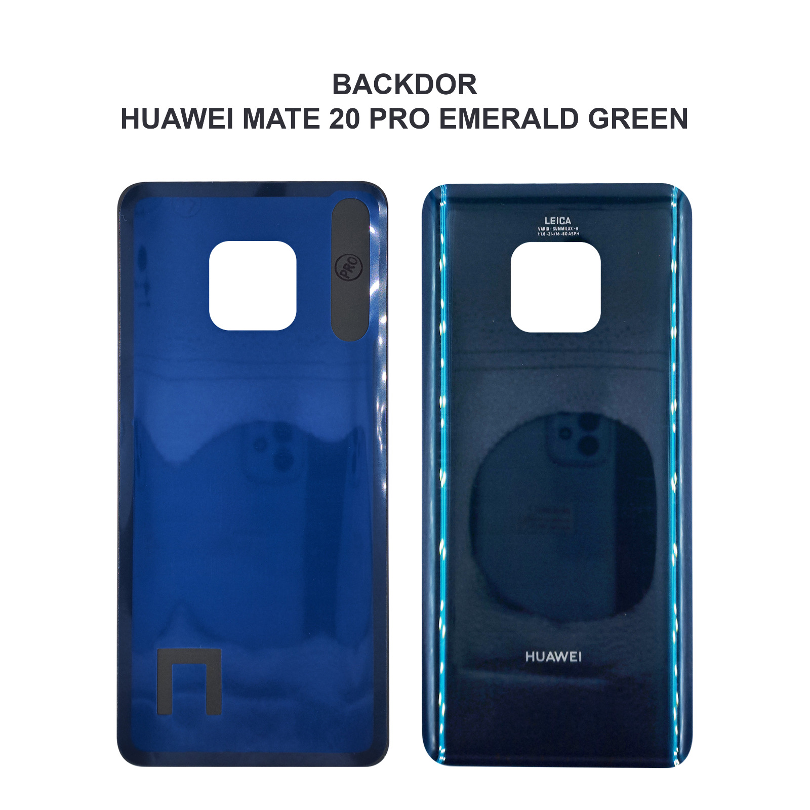 BACKDOOR HUAWEI MATE 20 PRO 2018 EMERALD GREEN