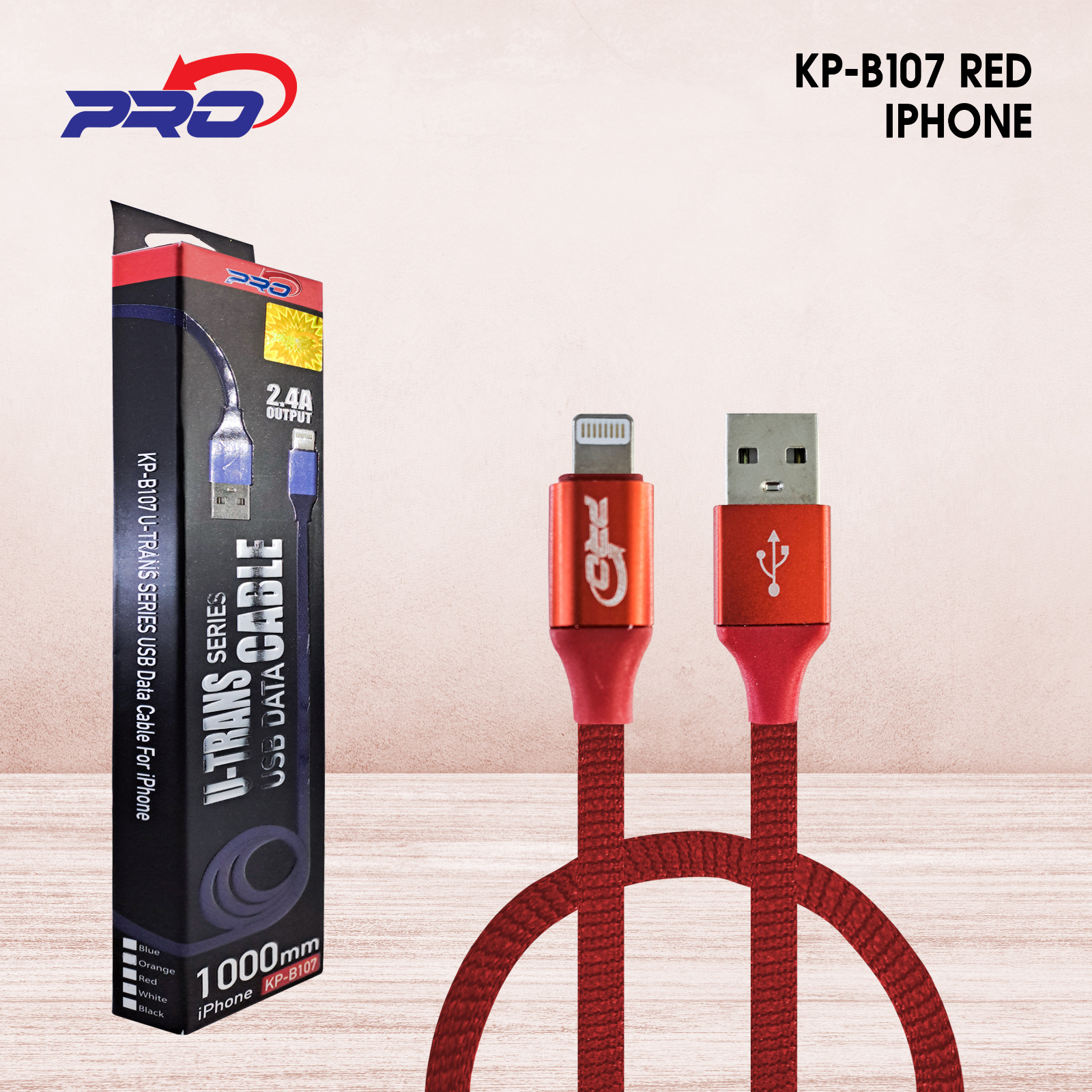 PP KD PRO IPHONE KP-B107 RED