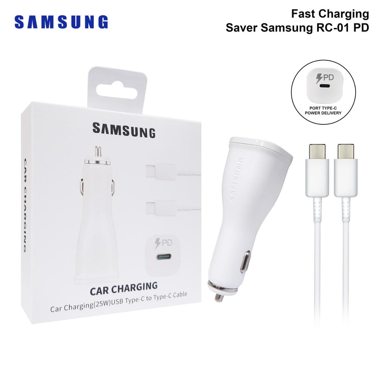 PP IMPORT SAVER 99 SAM RC-01 PD +KBL TYPE-C FC WHITE