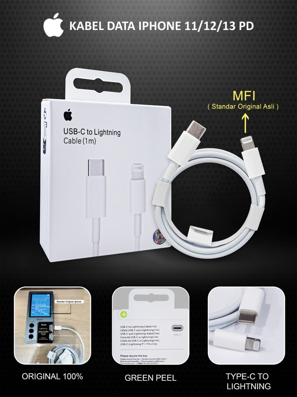 PP IMPORT KD VV IPHONE 11/12/13 PD 1M