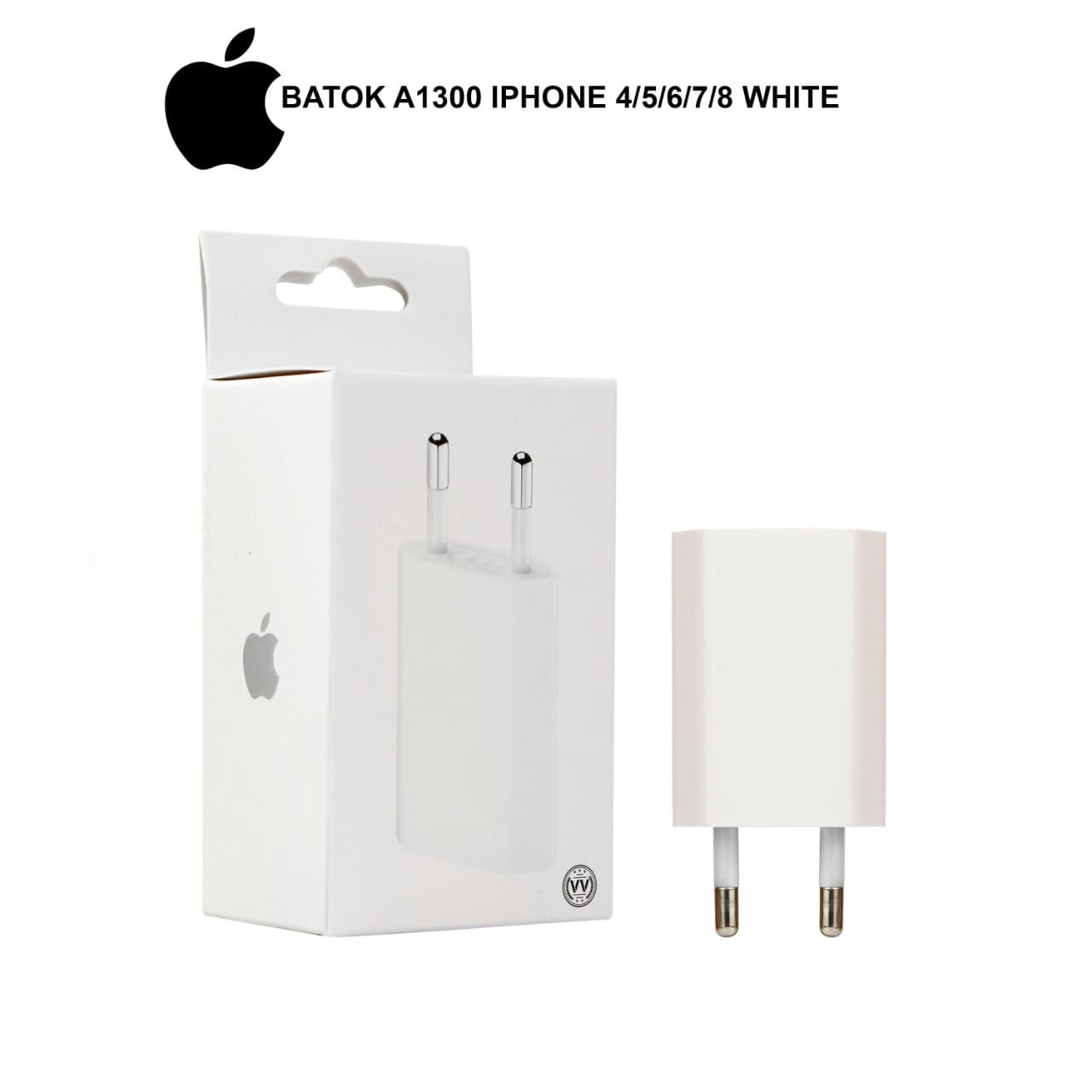 PP BATOK VV A1300 IPHONE 4/5/6/7/8 WHITE
