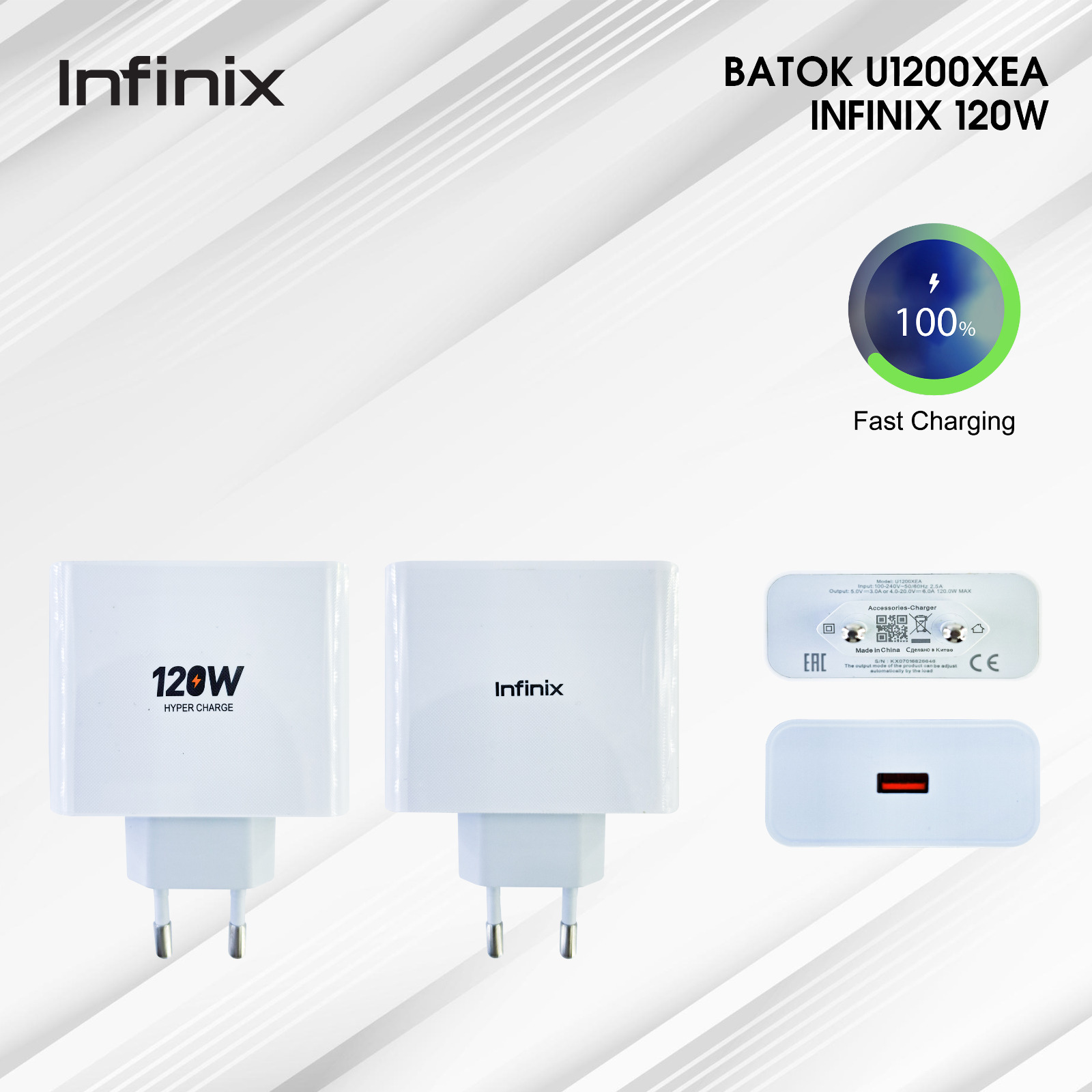 NP BATOK VB U1200XEA INFINIX 120W
